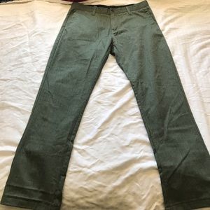 Volcom Green Pants 32 x 32